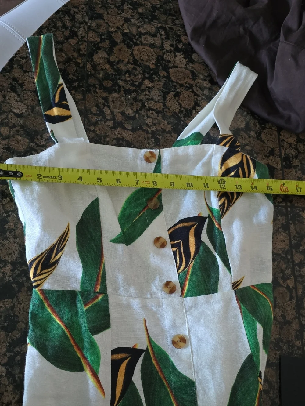 Farm rio sz small Amazonian print dress